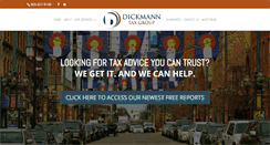 Desktop Screenshot of dickmanntaxgroup.com